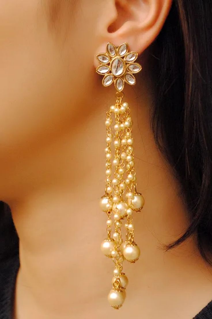 Noor-e-Sheesh Kundan by Velaora Jewels